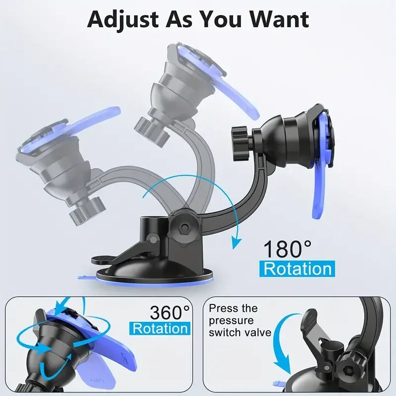Phone Holders For Your Car Cell Phone Mount for Car Dashboard Windshield Mount Truck Stand Universal Phone Holder 360°rotatable