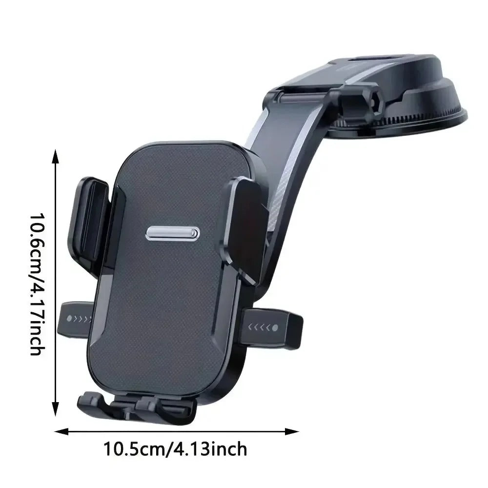 Universal Suction Cup Phone Stand Car Dashboard Windshield Desk Mount for GPS Navigation Car Phone Holder Secure Hanging Bracket