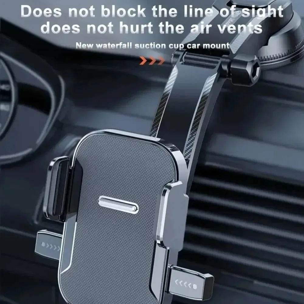 Universal Suction Cup Phone Stand Car Dashboard Windshield Desk Mount for GPS Navigation Car Phone Holder Secure Hanging Bracket