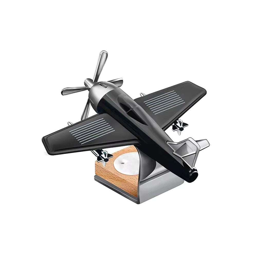 Car interior accessories solar airplane model center console decoration air freshener
